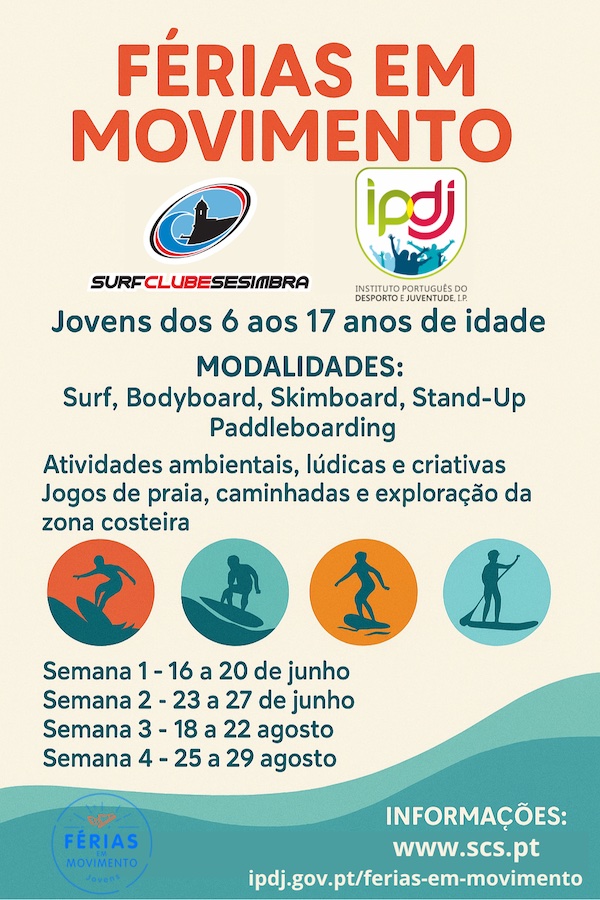 Férias em Movimento - O Programa de Férias para ti e para os teus amigos.