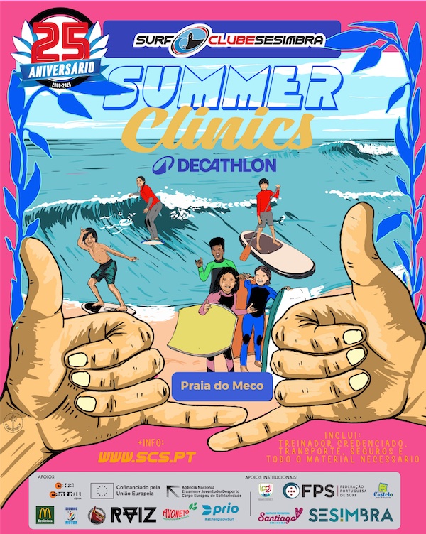 Summer Clinics 2025 trazem verão cheio de adrenalina e diversão à Praia do Meco