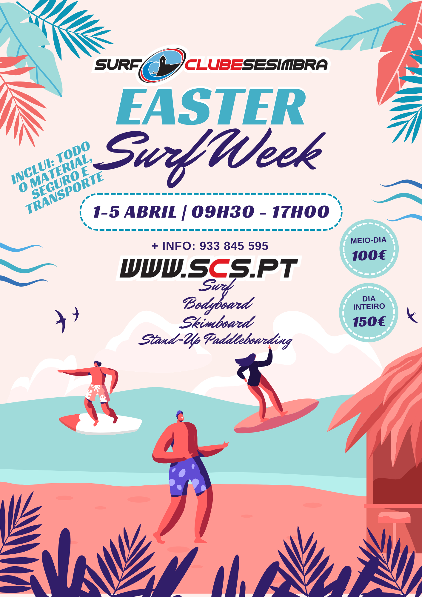  Easter Surf Week - 1 a 5 de abril