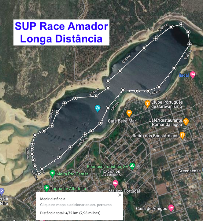 Prova de SUP Race Amador Longa Distância