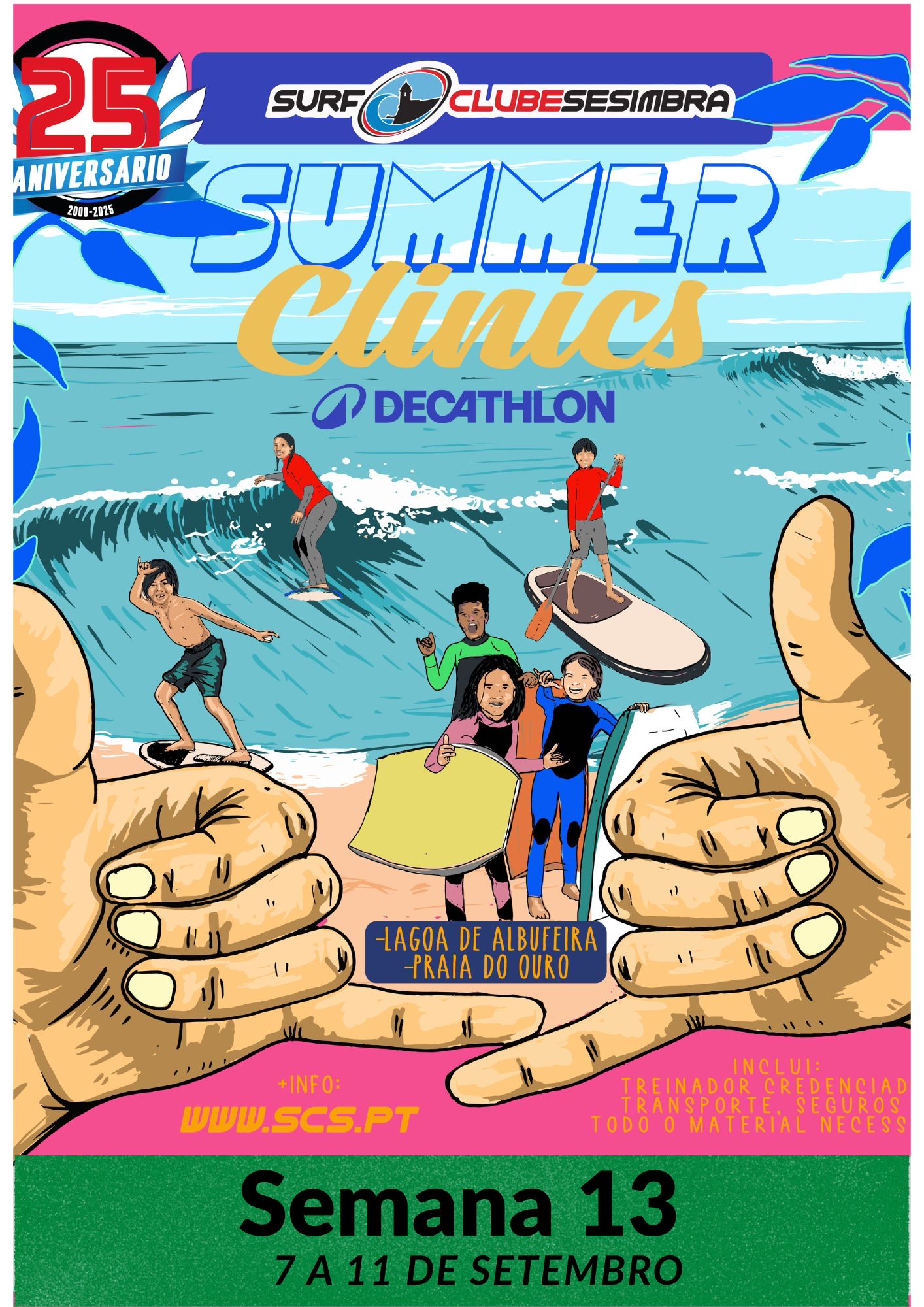 Summer Clinics - Semana 13 - 7 a 11 de setembro