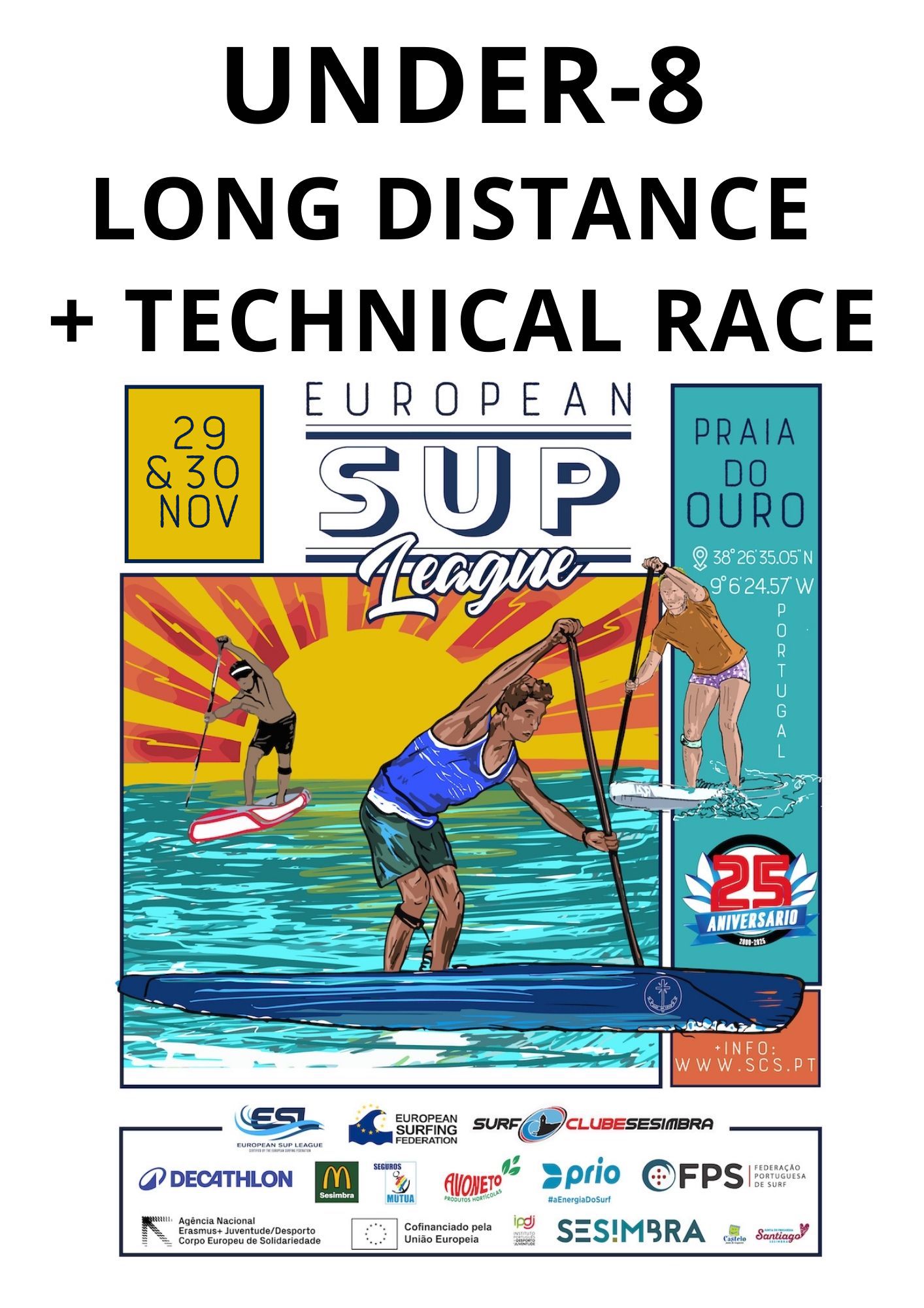 Registration ESL - UNDER 8 MIXED - Pack Long Distance + Technical Race