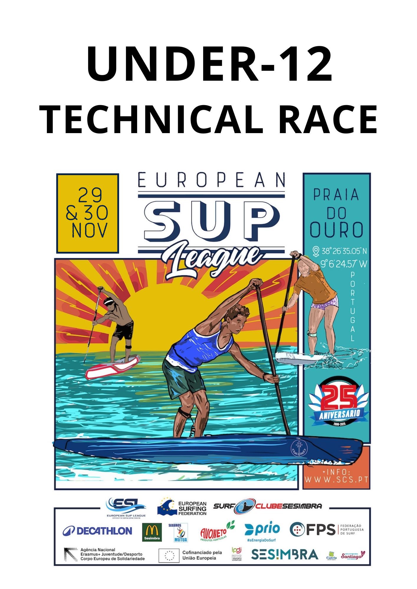 Registration ESL - UNDER 12 - Technical Race