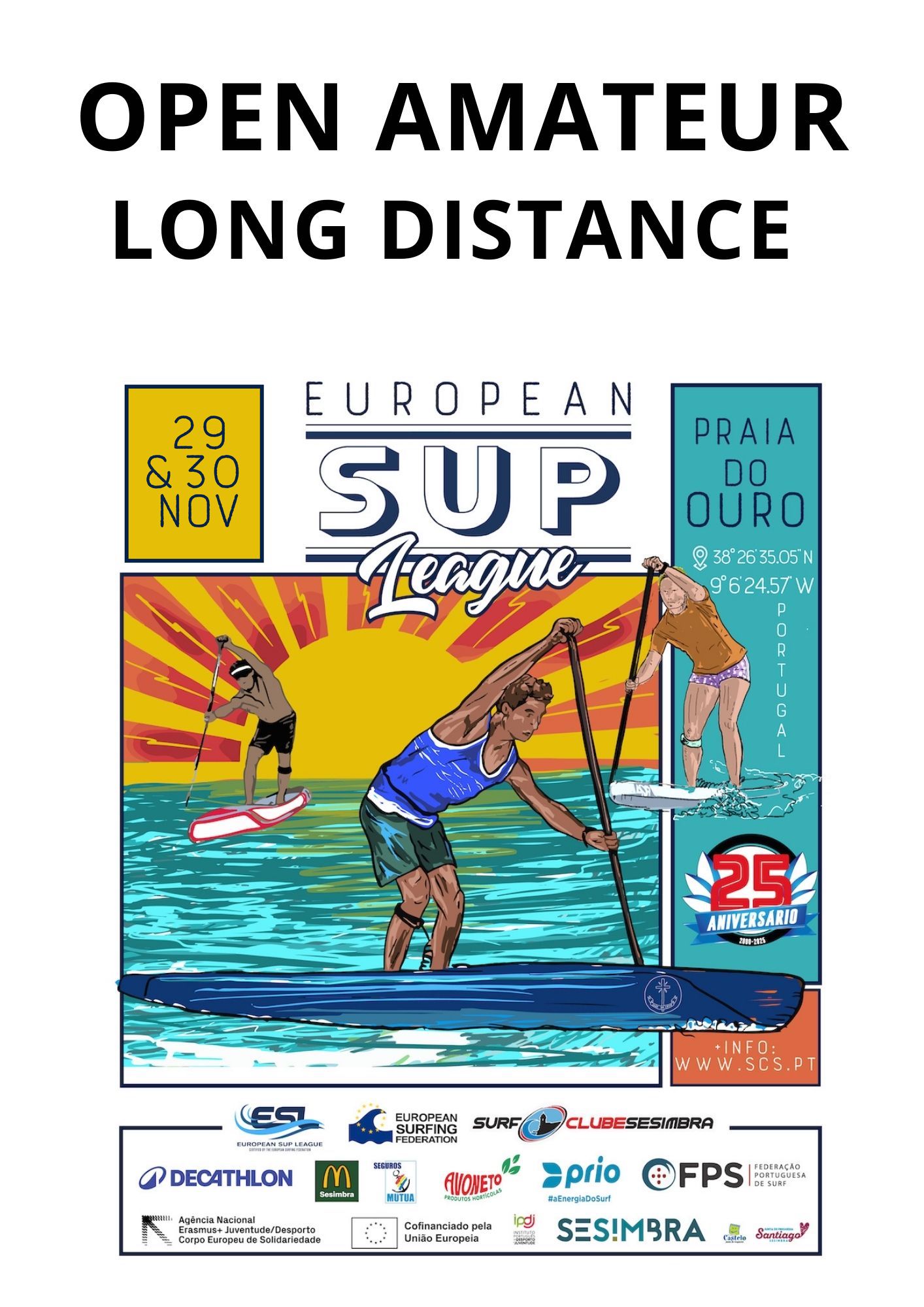 Registration ESL - OPEN AMATEUR - Long Distance