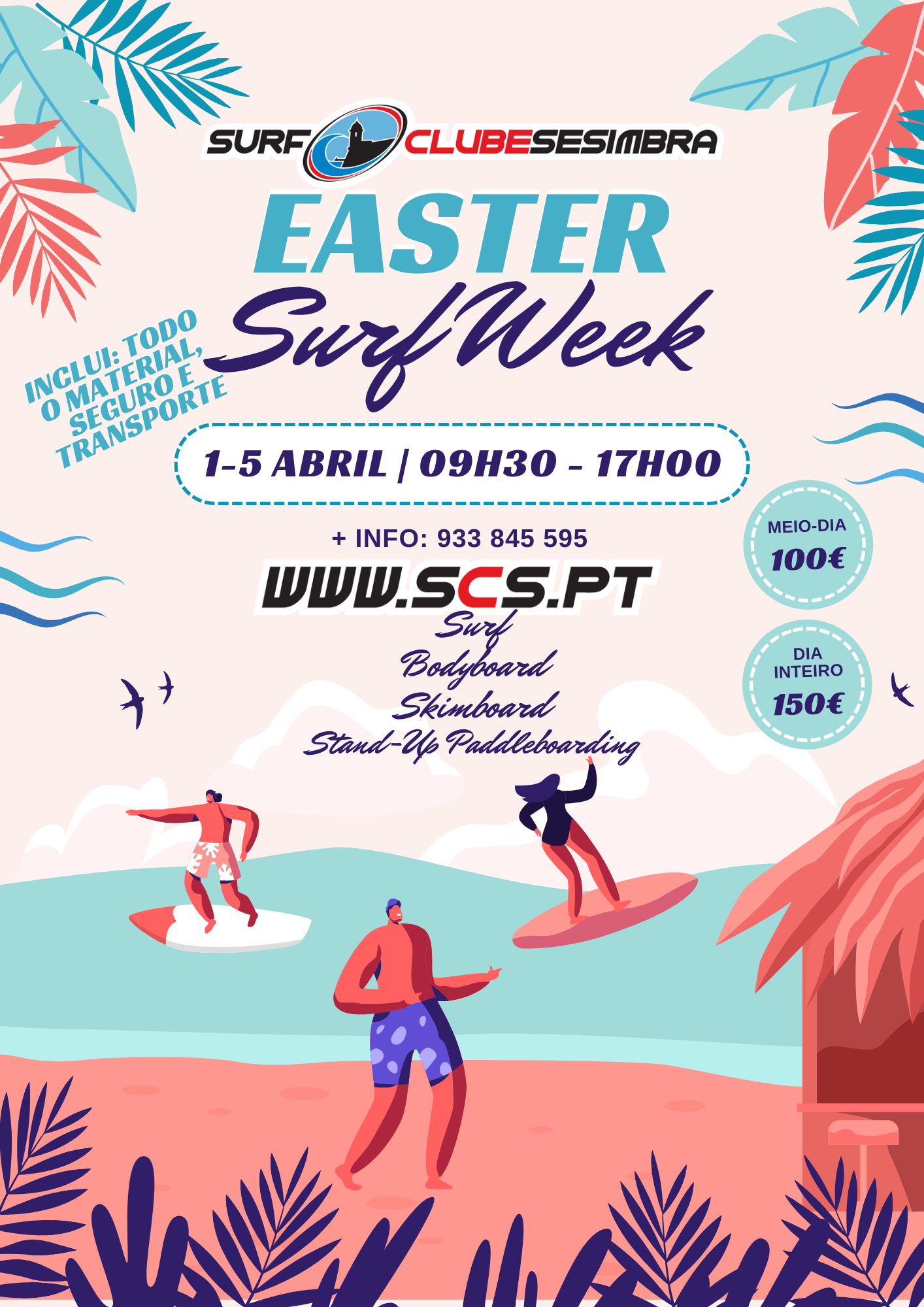 Easter Surf Week - 1 a 5 de abril