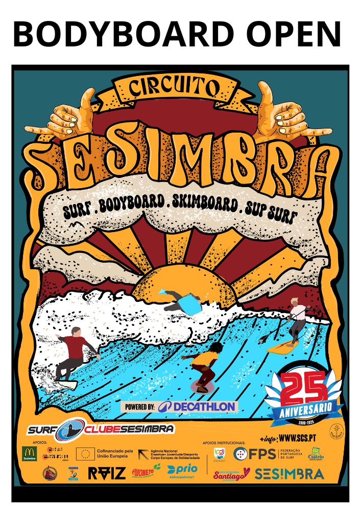 Inscrição Circuito de Sesimbra - 3ª Etapa - BODYBOARD OPEN