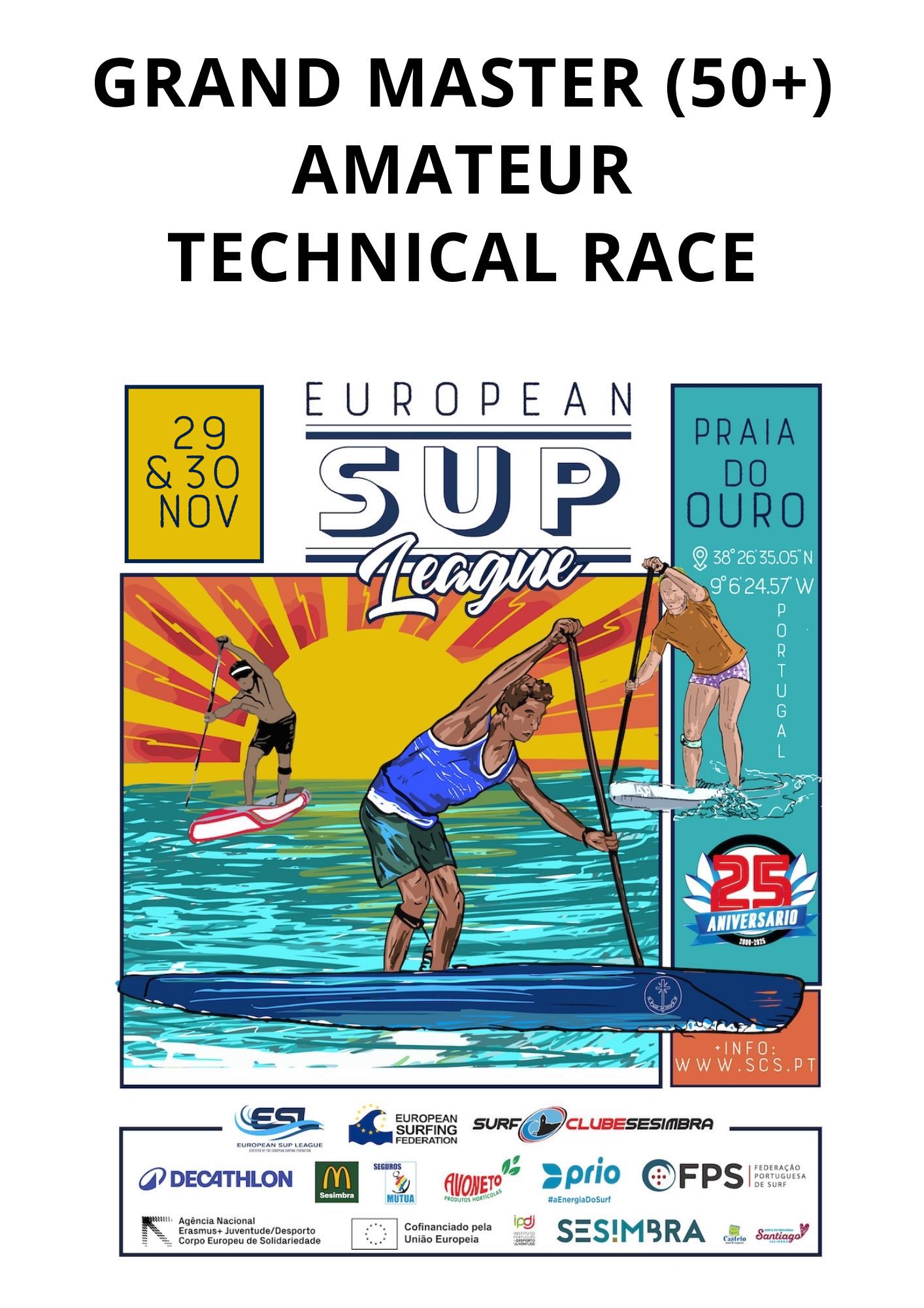 Registration ESL - GRAND MASTER (50+) AMATEUR - Technical Race