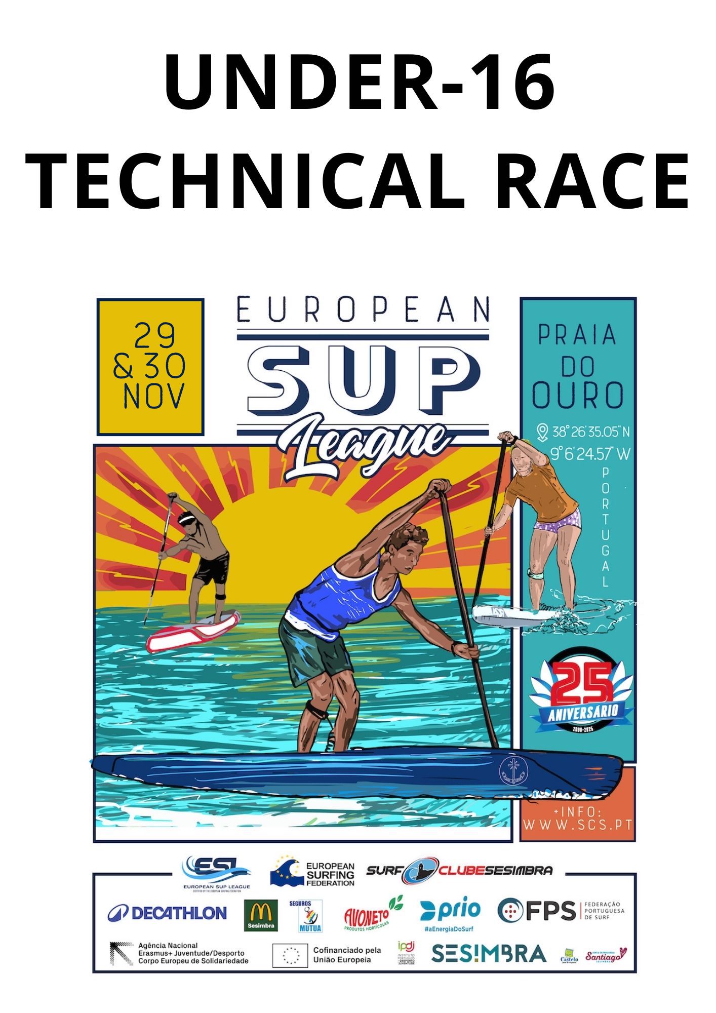 Registration ESL - UNDER 16 ELITE - Technical Race