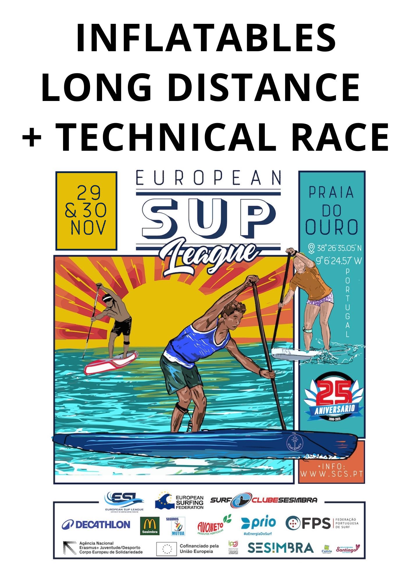 Registration ESL - INFLATABLES - Pack Long Distance + Technical Race