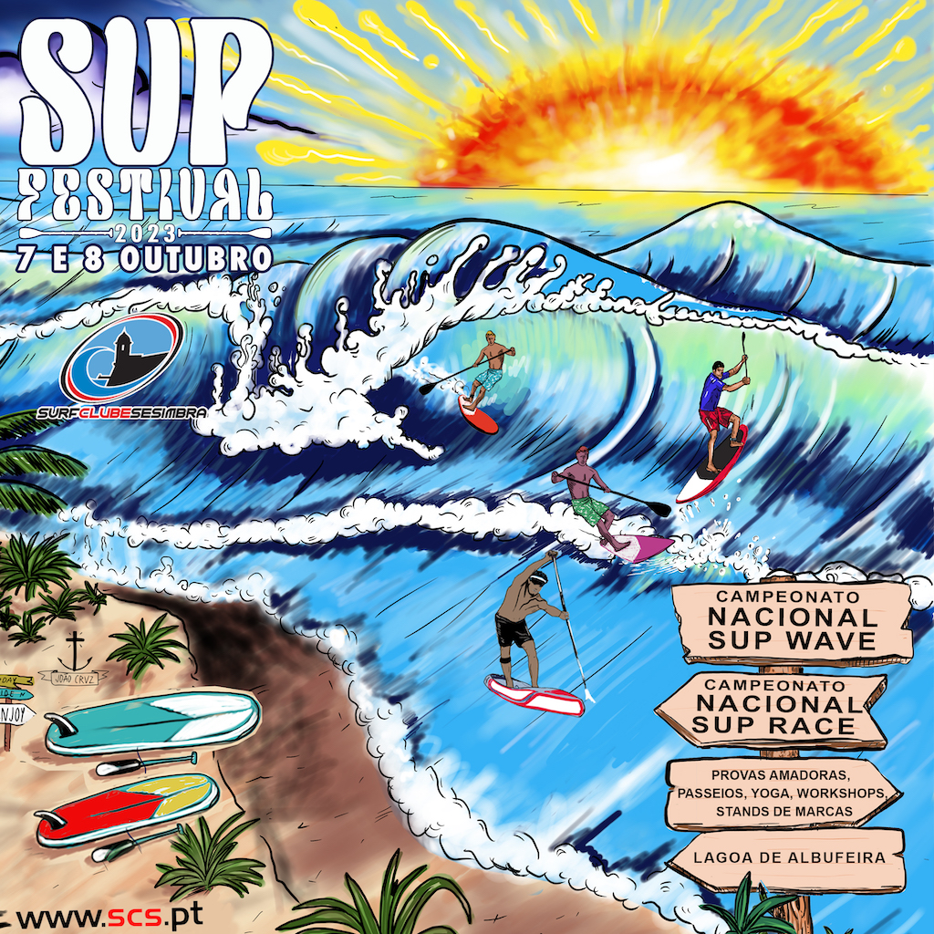 SUP Festival 2023 na Lagoa de Albufeira, Sesimbra: Um Evento Nacional de Stand-Up Paddleboarding